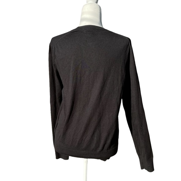 Banana Republic Luxury Blend Black Crewneck Sweater - Picture 8 of 9